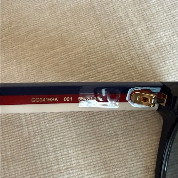 Gucci Classic Black Sunglasses